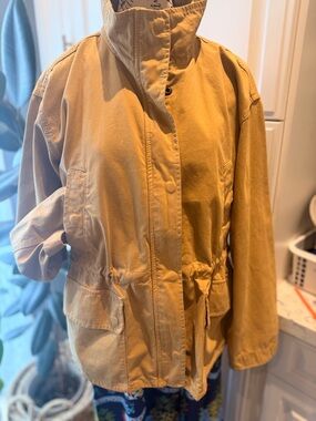 Madewell Khaki Utility Anorak Jacket